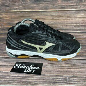 Mizuno Women's Wave Hurricane Women's Black Athletic Volleyball Shoes‎